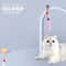 FourSection Telescopic Carbon Fiber Cat Wand Fishing Rod Toy 0