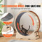 SucceBuy Wooden Cat Exercise Wheel Treadmill 5
