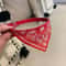 Lovely Adjustable Pet Triangular Scarf Bandana Collar 3