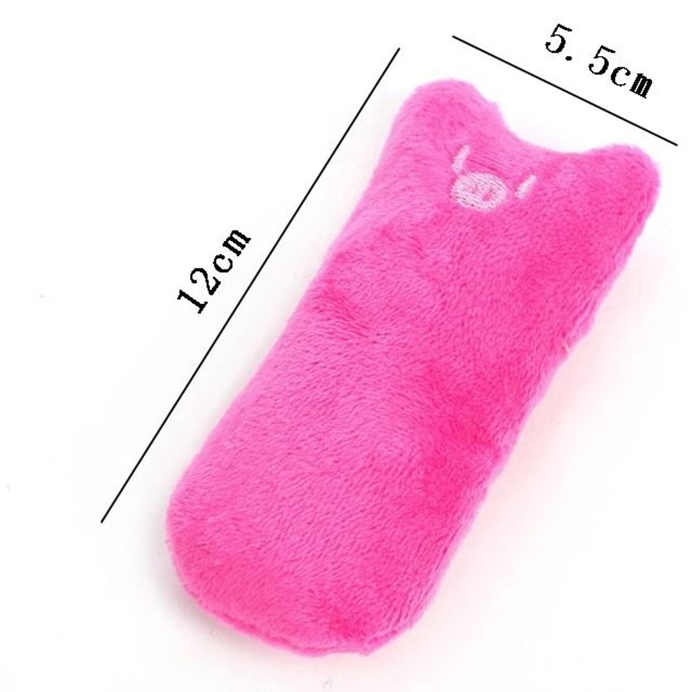 Interactive Plush Catnip Thumb Toy With Vocal Sound Element 11