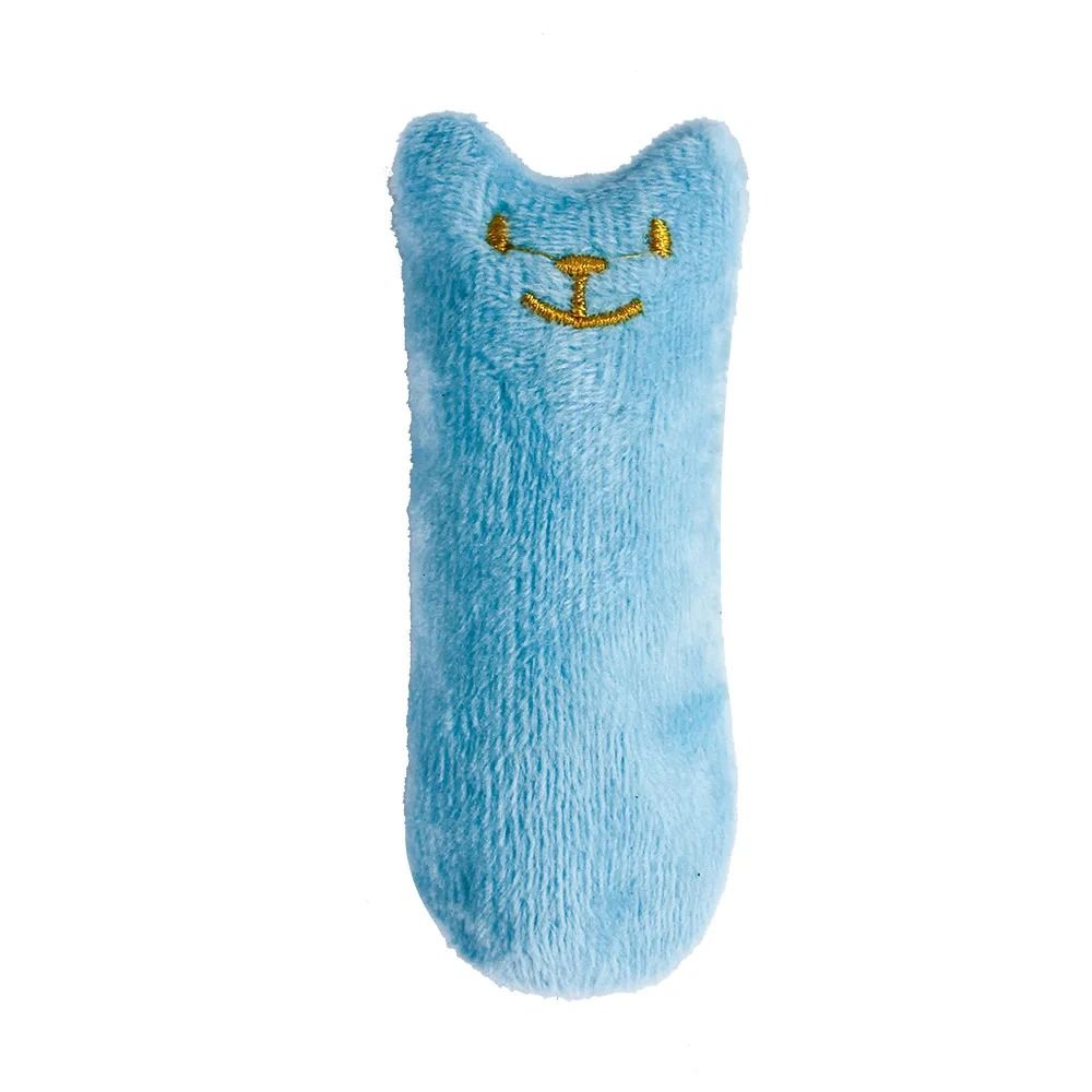 Interactive Plush Catnip Thumb Toy With Vocal Sound Element 12