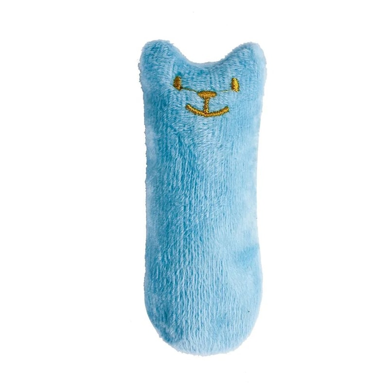 Interactive Plush Catnip Thumb Toy With Vocal Sound Element 12
