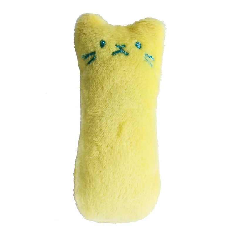Interactive Plush Catnip Thumb Toy With Vocal Sound Element 13