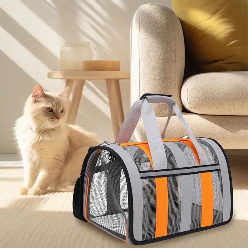 Portable Breathable Foldable Pet Outing Bag 5