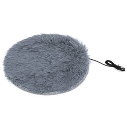 40cm plush electric heated pet blanket and warming pad
