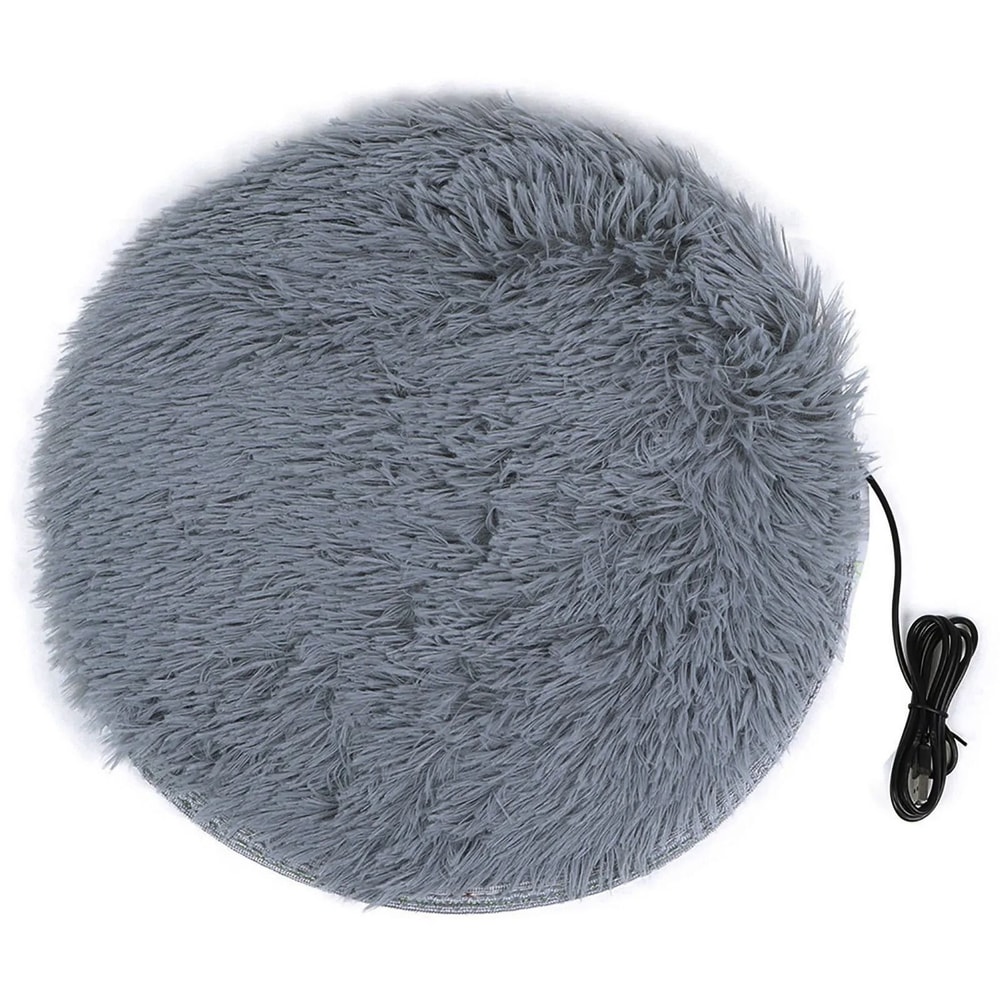 40cm Plush Electric Heated Pet Blanket And Warming Pad 1