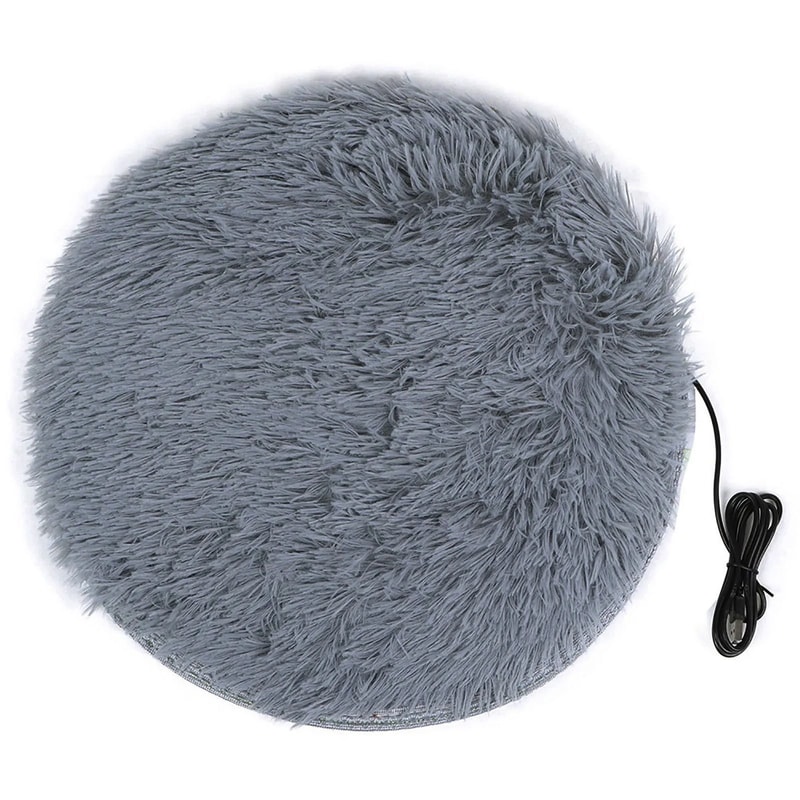 40cm Plush Electric Heated Pet Blanket And Warming Pad 1
