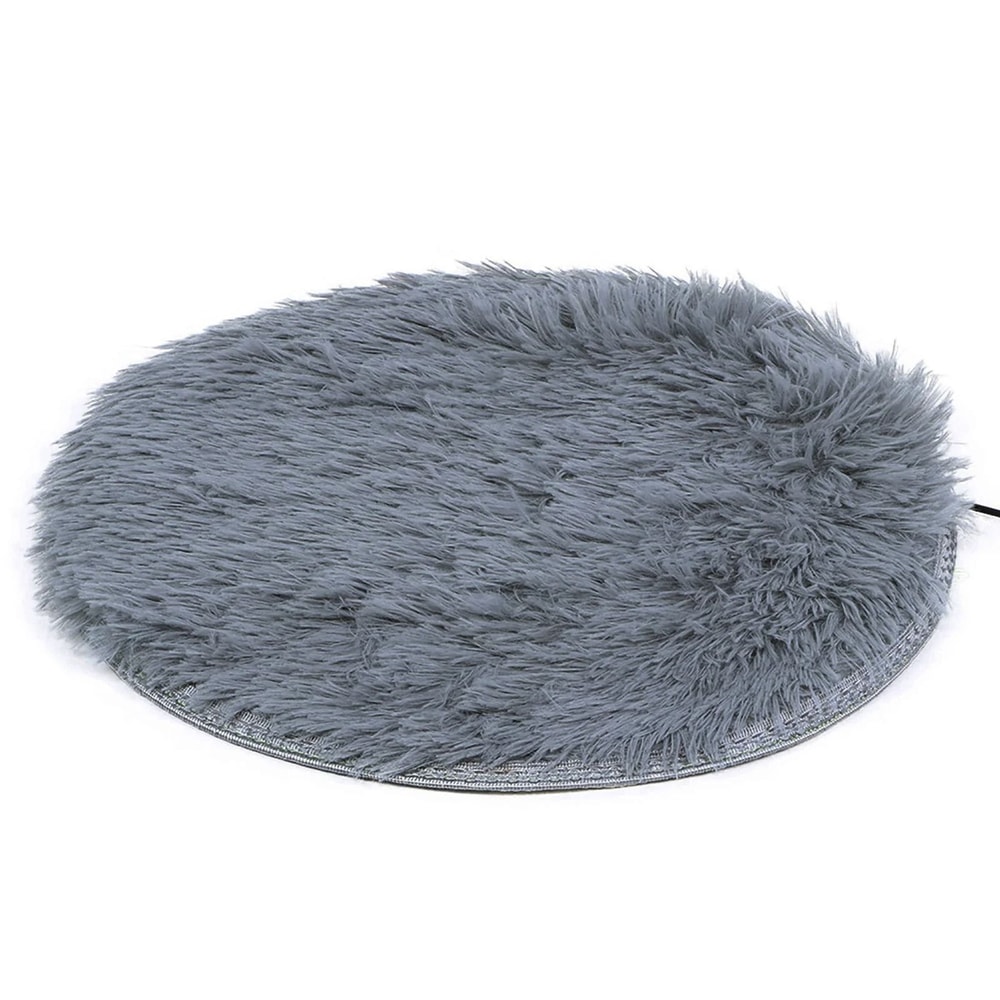 40cm Plush Electric Heated Pet Blanket And Warming Pad 3