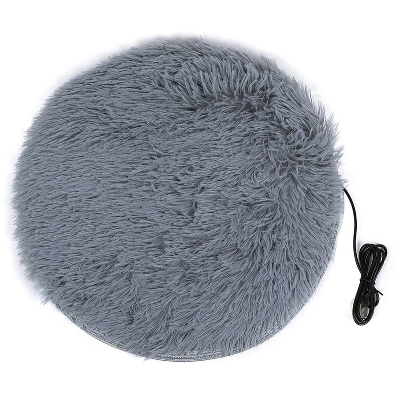 40cm Plush Electric Heated Pet Blanket And Warming Pad 6