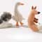 Interactive Plush Squeak And Chew Pet Toy 2