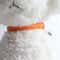 Cute Macaron Color Elastic Adjustable Pet Collar With Bell 2