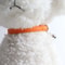 Cute Macaron Color Elastic Adjustable Pet Collar With Bell 2
