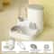 Integrated 2in1 Automatic Pet Feeder And Water Dispenser Station 6