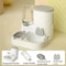Integrated 2in1 Automatic Pet Feeder And Water Dispenser Station 6