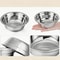 Stainless Steel AntiSlip CageCompatible Pet Bowls Set 0