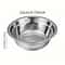 Stainless Steel AntiSlip CageCompatible Pet Bowls Set 3