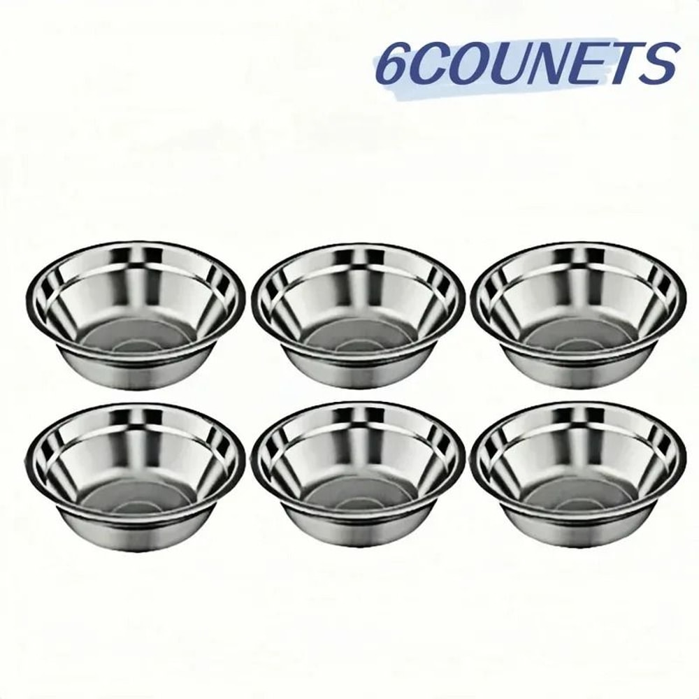 Stainless Steel AntiSlip CageCompatible Pet Bowls Set 5