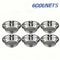 Stainless Steel AntiSlip CageCompatible Pet Bowls Set 5