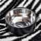 Elevated Stainless Steel Water Ripple Pet Bowl 4