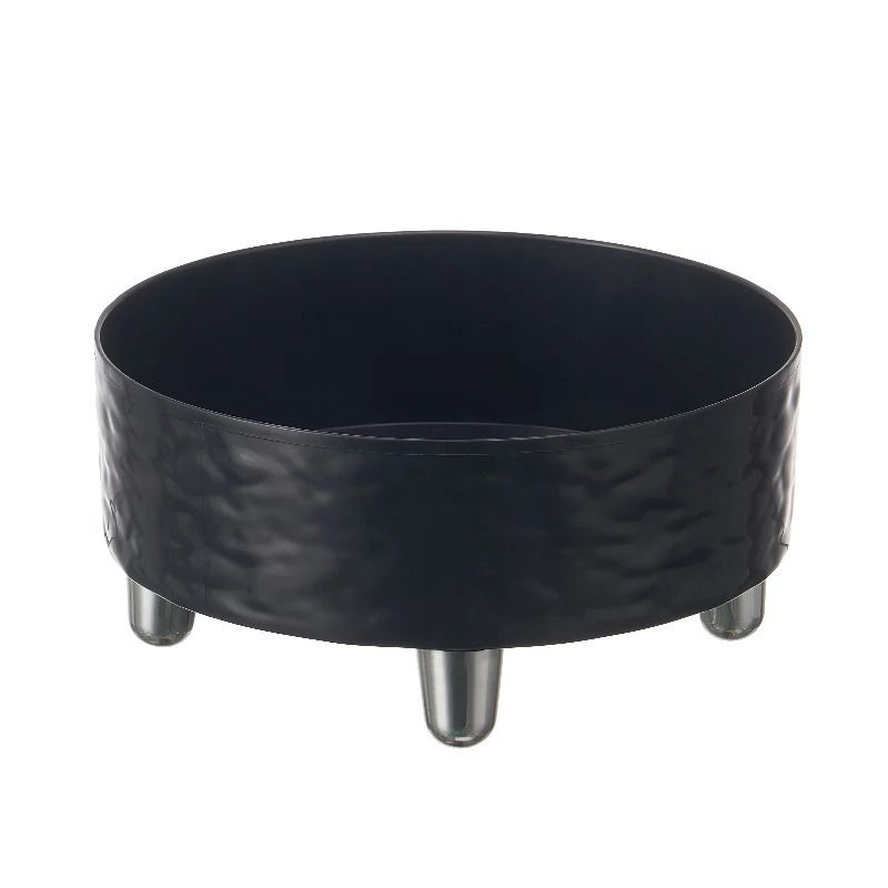 Elevated Stainless Steel Water Ripple Pet Bowl 6
