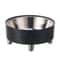 Elevated Stainless Steel Water Ripple Pet Bowl 8