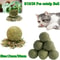 Natural Catnip Licker Ball Toy Set For Cats 0