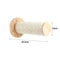 Wall Mounted Wooden Cat Climbing Shelves And Scratching Post 6