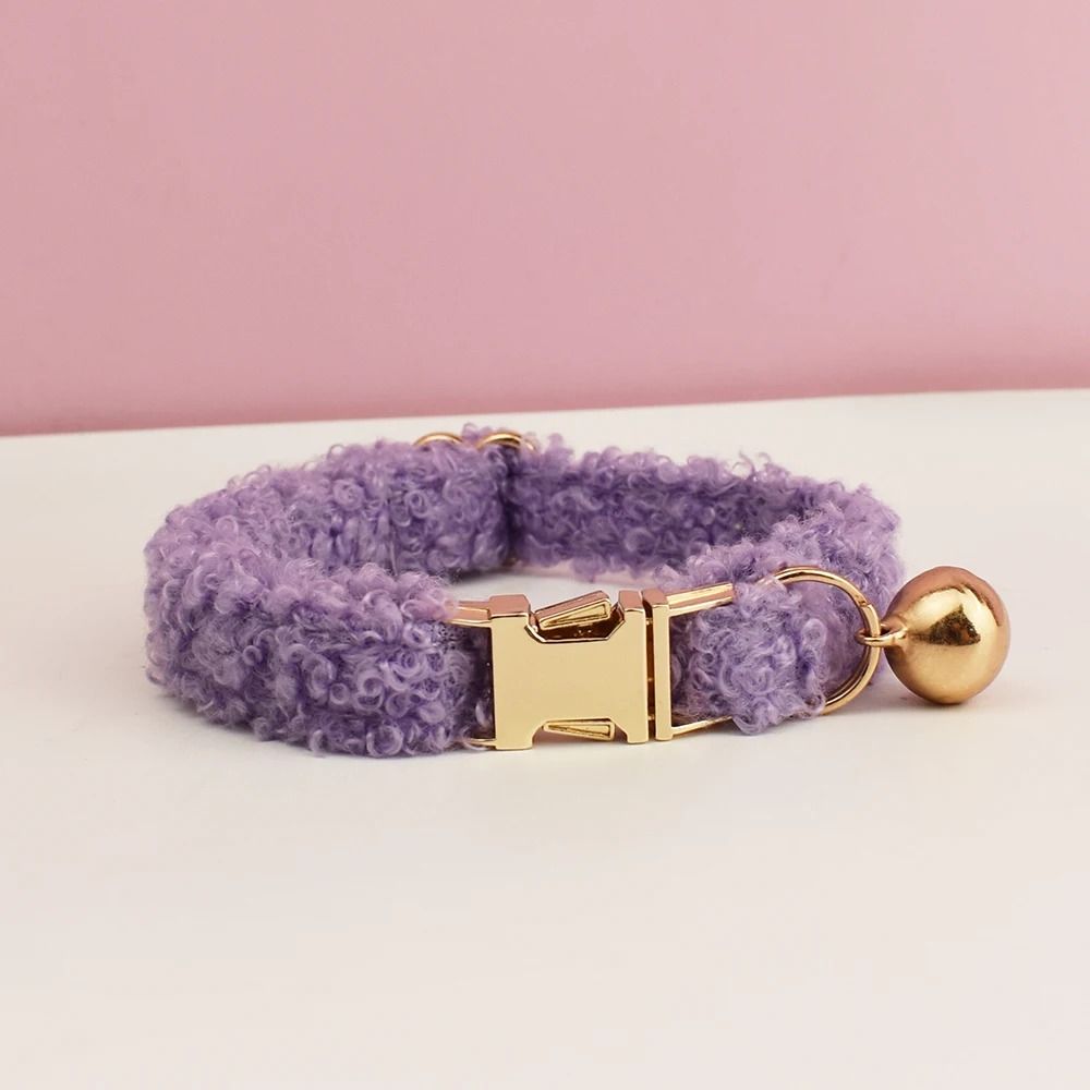 Personalized Custom Engraved Teddy Cat Collar With Name Plate 5