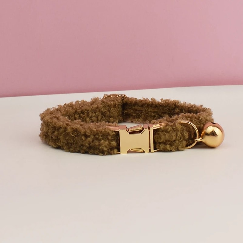Personalized Custom Engraved Teddy Cat Collar With Name Plate 13