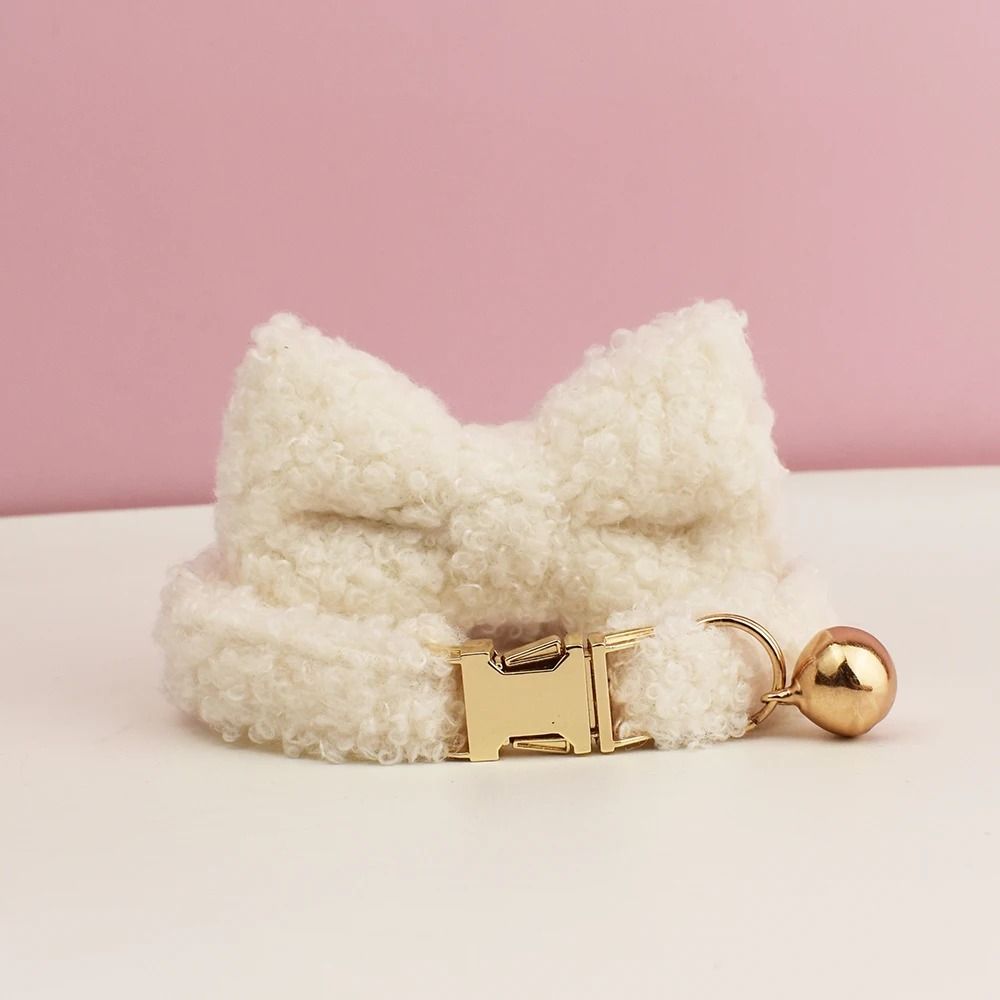 Personalized Custom Engraved Teddy Cat Collar With Name Plate 19
