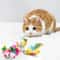 Interactive Rattle Plush Mouse Cat Toy With Catnip 4