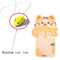 SelfAdhesive WallMounted Felt Cat Scratcher Mat With Toy 9