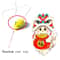 SelfAdhesive WallMounted Felt Cat Scratcher Mat With Toy 6