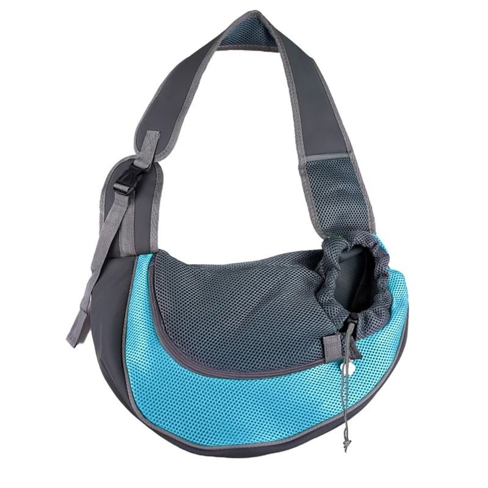 Pet Cat Dog Carrier Backpack Mesh Sling Travel Crossbody Shoulder Bag 10