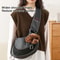 Pet Cat Dog Carrier Backpack Mesh Sling Travel Crossbody Shoulder Bag 3