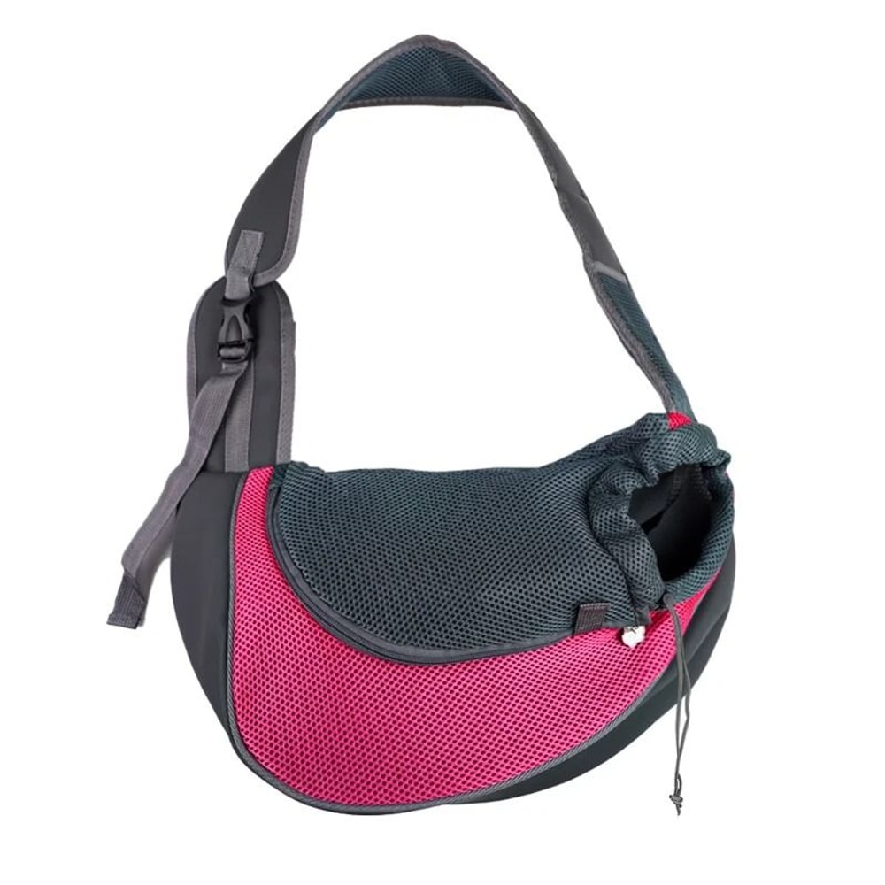 Pet Cat Dog Carrier Backpack Mesh Sling Travel Crossbody Shoulder Bag 5