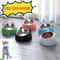 Tilted Stainless Steel Cat Bowl With NonSlip Base And Spinal Protection 0