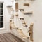Modular Cat Wall Climbing Shelf Systems Scratching Posts And Floating Tree Towers 4