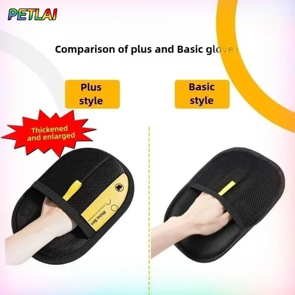 Pet Electrostatic Hair Removal Gloves Reusable Couch Carpet Dedusting Brush 5