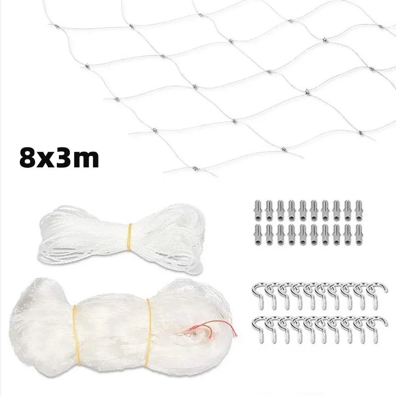 HeavyDuty Nylon Pet Safety Netting For Balconies Windows And Safety Railings 8