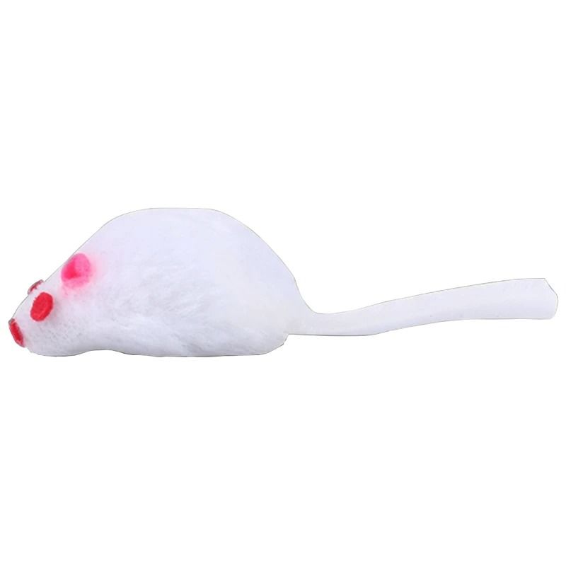 Interactive Soft Plush Rattle Mouse Toy For Indoor Cats And Kittens 6