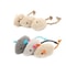 Interactive Faux Fur Rattle Mouse Cat Toys Prefilled With Premium Catnip For Indoor Catch Games 7