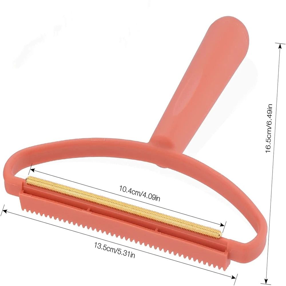 Portable DoubleSided Pet Hair Remover Brush And Sweater Lint Cleaner Grooming Tool 5