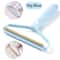 Portable DoubleSided Pet Hair Remover Brush And Sweater Lint Cleaner Grooming Tool 9