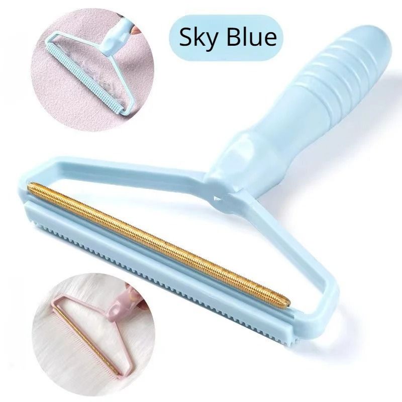 Portable DoubleSided Pet Hair Remover Brush And Sweater Lint Cleaner Grooming Tool 9