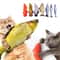 Interactive Pet Plush Simulated Fish Catnip Toy And Throw Pillow For Cats And Kittens 0