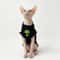 Fashion Black Striped Cotton Winter TShirt And Coat For Sphynx And Devon Rex Cats 0