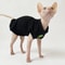 Fashion Black Striped Cotton Winter TShirt And Coat For Sphynx And Devon Rex Cats 4