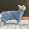 Warm Soft Fleece 4Legged Jumpsuit Sweatshirt Coat For Sphynx And Devon Rex Cats 9
