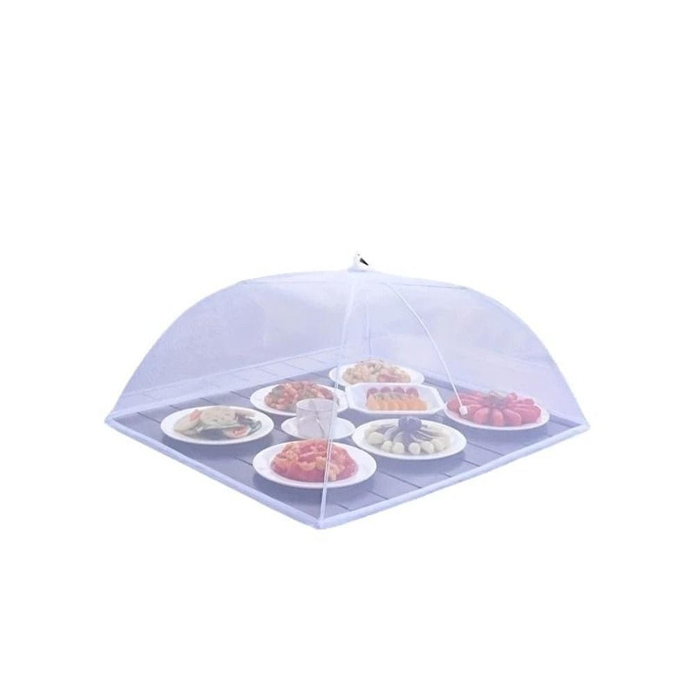 Premium Foldable Mesh Food Cover Mosquito Fly And InsectProof FreshnessPreserving Ventilated Umbre 3